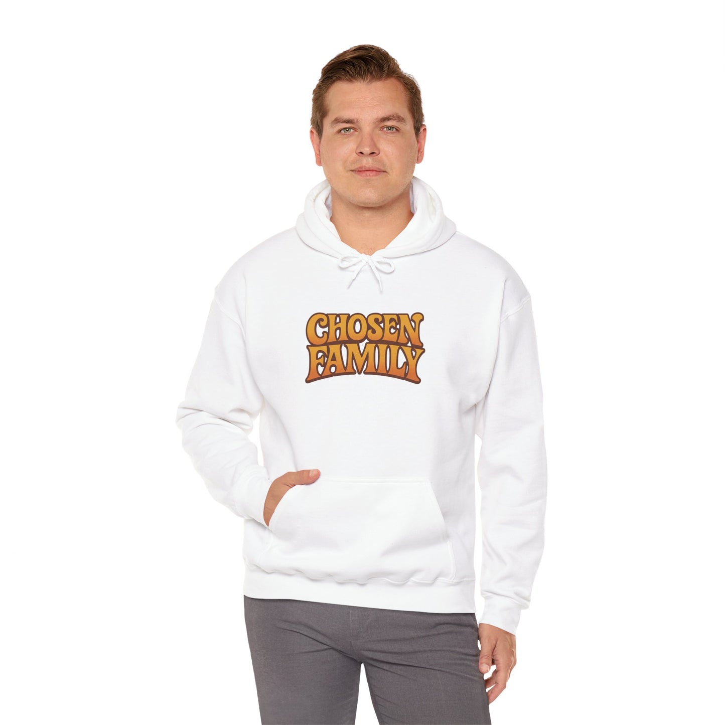 Chosen Family Block Logo Unisex Hoodie