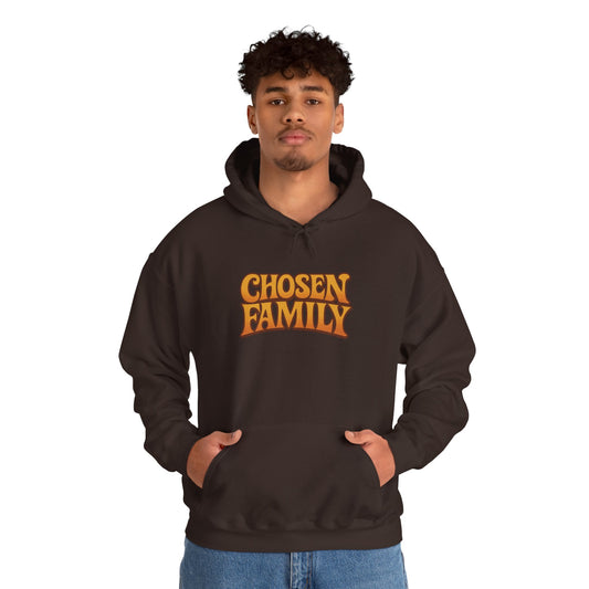 Chosen Family Block Logo Unisex Hoodie