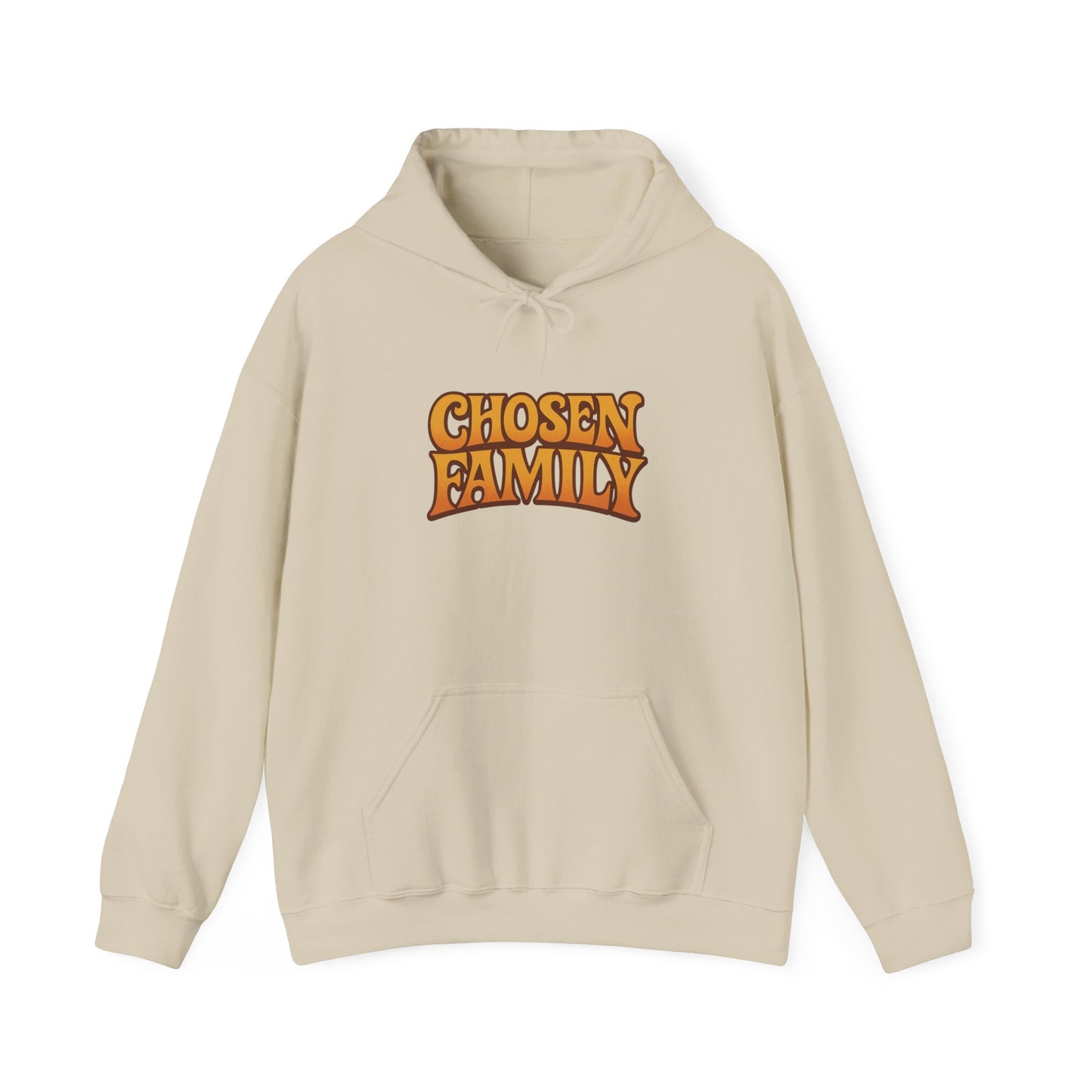 Chosen Family Block Logo Unisex Hoodie